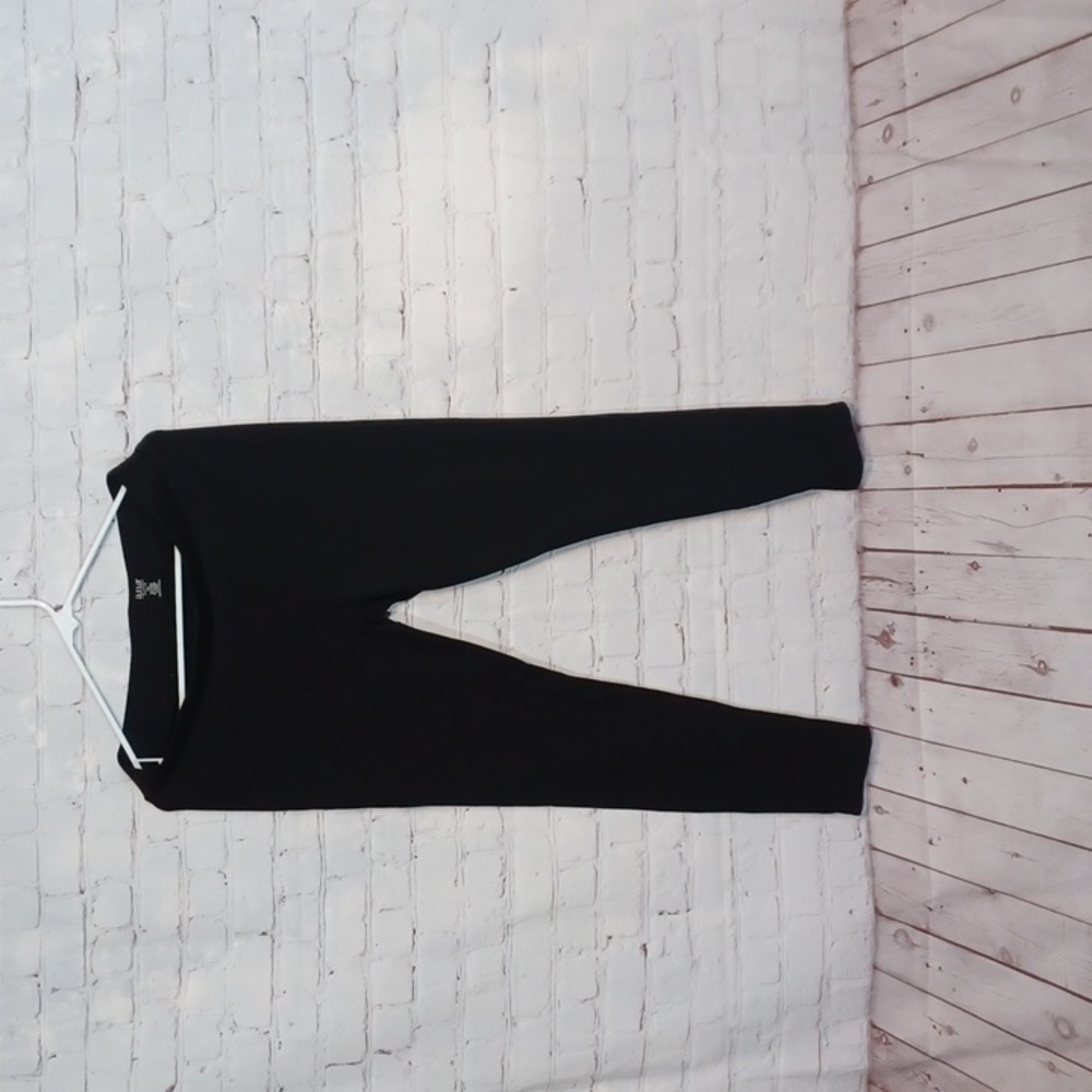 ana Woman's Black‎ Cropped Stretch Casual Pants PM